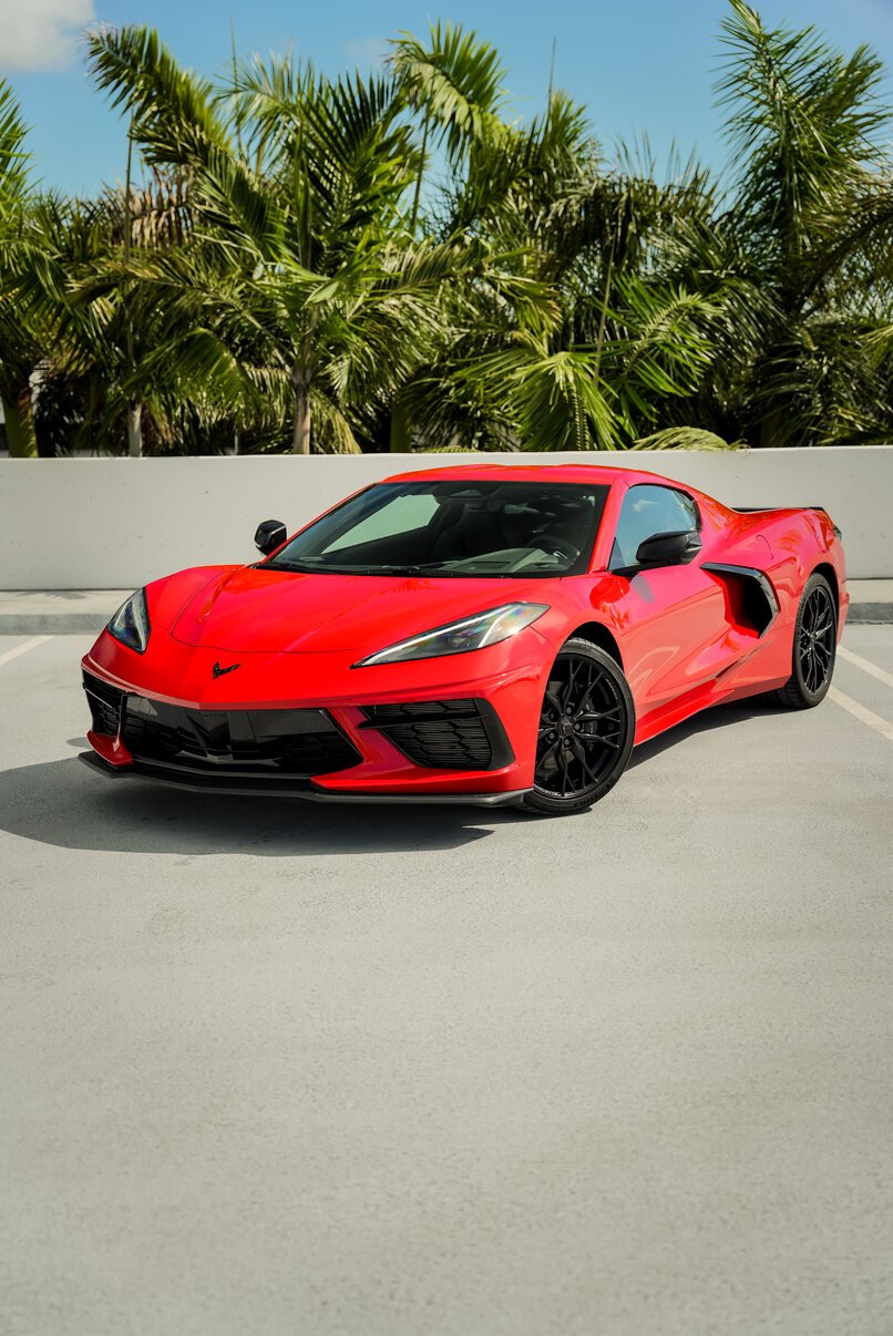 Chevrolet Corvette C8 Red Coupe rental in Miami – Exotic Car Hire