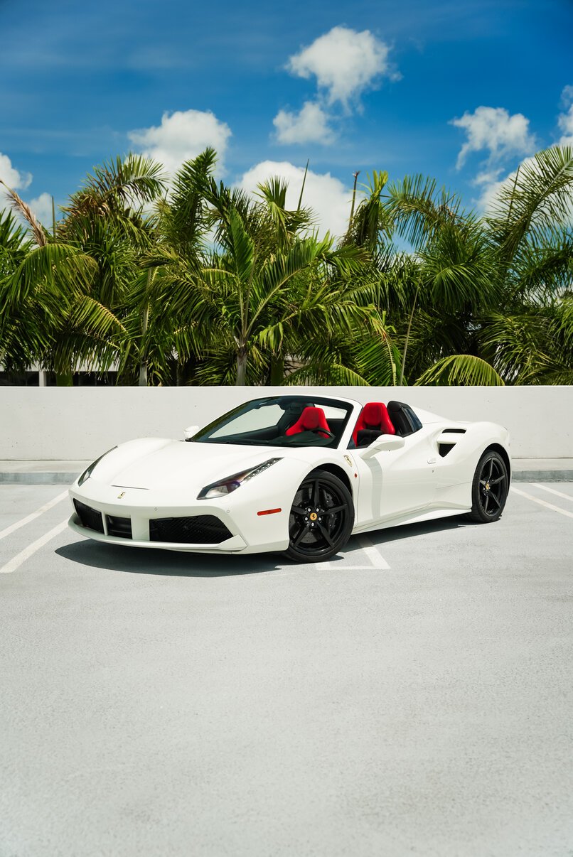 Rent Ferrari 488 Black in Miami – Exotic Car Rental