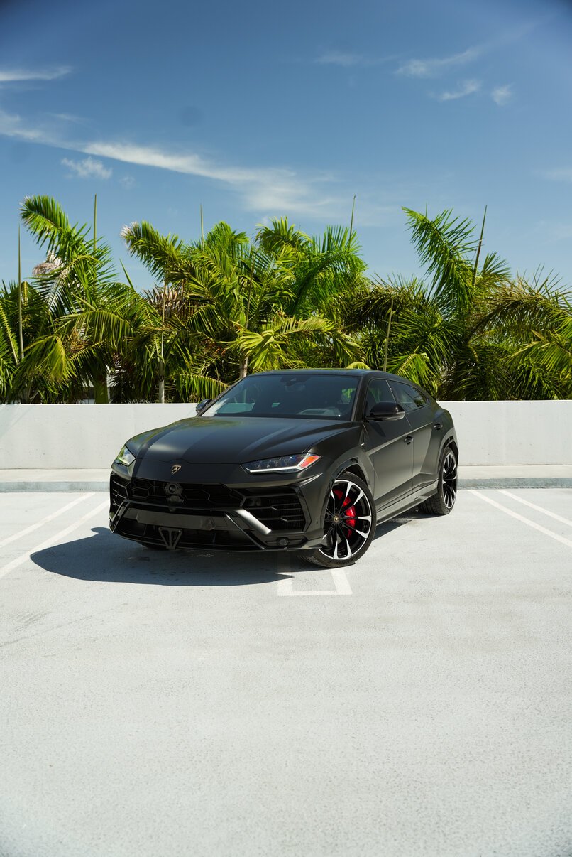 Rent Lamborghini Urus Satin Black in Miami – Exotic SUV Hire