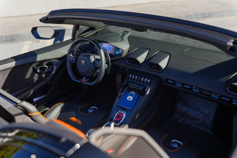 Lamborghini Huracán EVO Spyder rental Miami